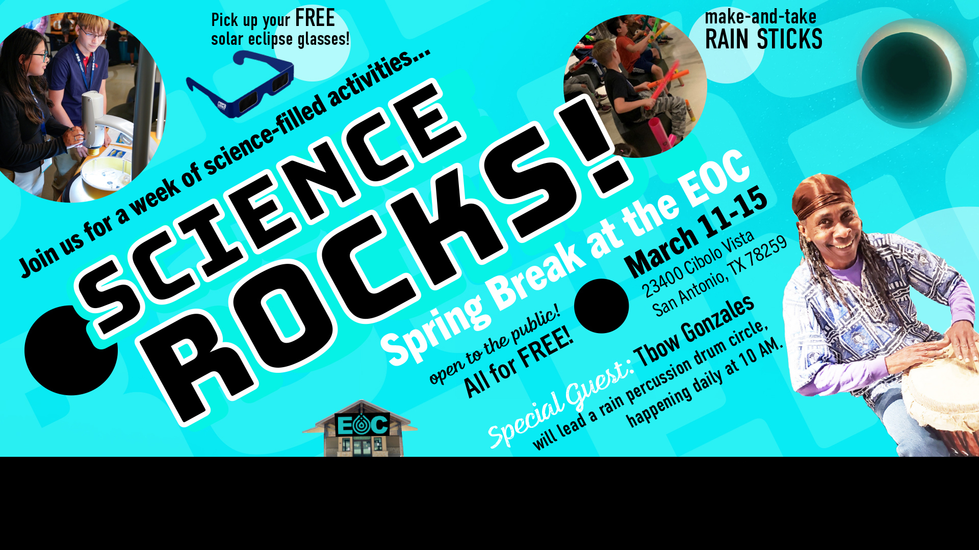 EOC Spring Break Science Rocks
