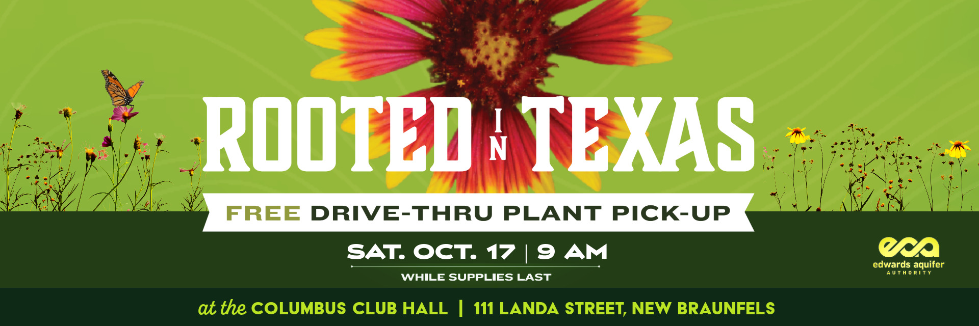 2026 Rooted in Texas: A FREE Drive -Thru Plant Pick-Up Event
